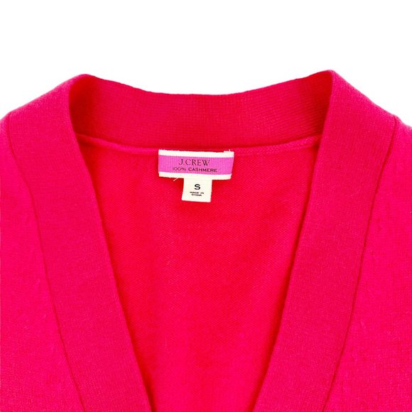 J.CREW Cashmere Patch-pocket Cardigan Sweater in Icy Rose - Picture 4 of 9